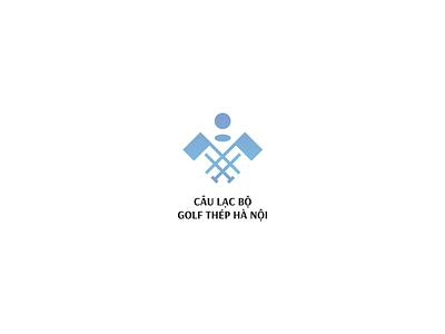 CLB Golf Thép Hà Nội branding design logo