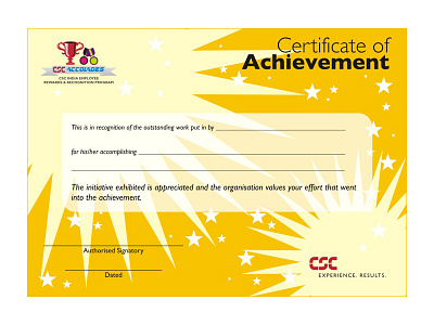 Certificate of Achievement branding certificate certificate design certificate template design ui ux