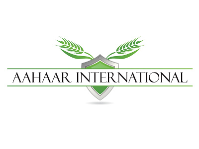 Aahaar International Logo branding creative design design illustration logo ui ux