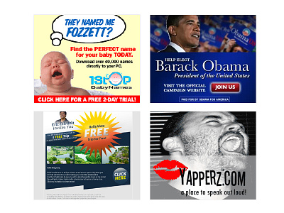 Banners created in 2010 banner ad banner design banner template branding creative design design ui ux