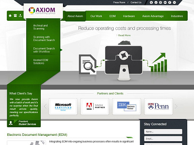 Website Design - AXIOM