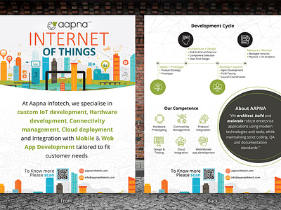 Internet Of Things - Front Back Flyer