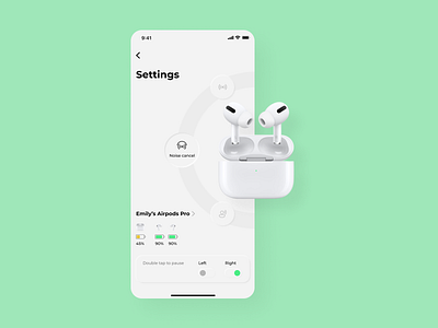 Daily UI 007 - Settings