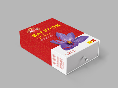 طراحی بسته بندی زعفران بیداری graphic design packaging بسته بندی زعفران طراحی بسته بندی