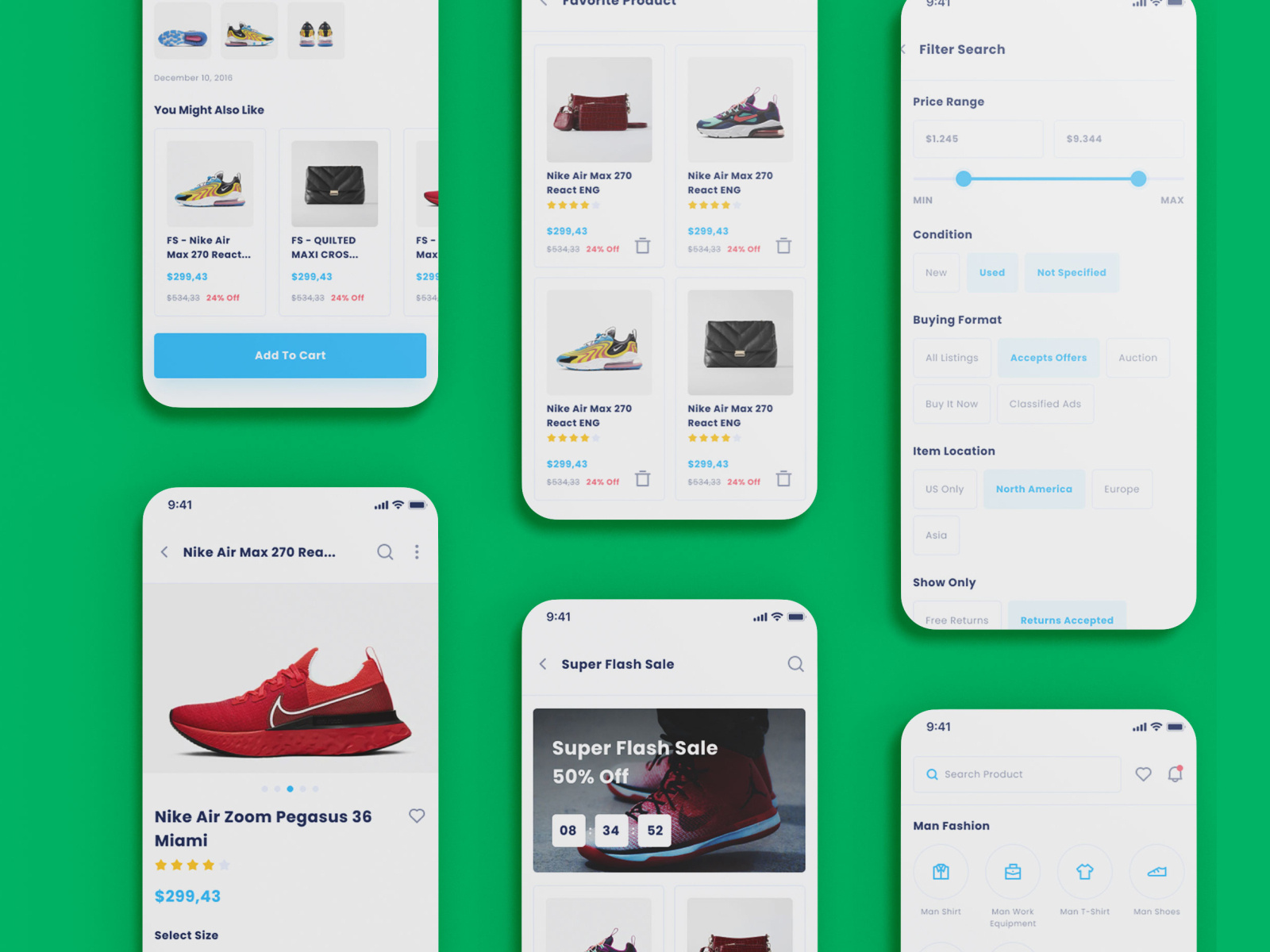 Online Store Mobile App Design by Tayyaba on Dribbble