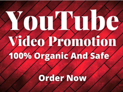 I will do super fast organic YouTube promotion and marketing by google adswords organic promotion supar fast usa youtube promotion video marketing viral vedio youtube ads youtube channel youtube promotion youtube seo youtube video promotion
