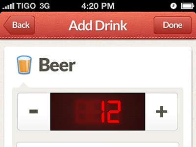 Add a Drink v2 app drink ideaware ios iphone list
