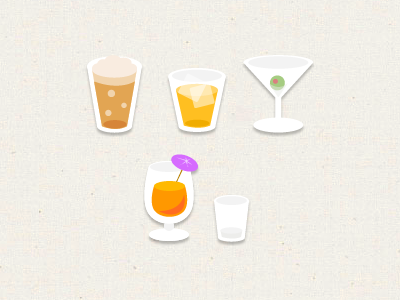 Drink Icons app drink ideaware ios iphone list
