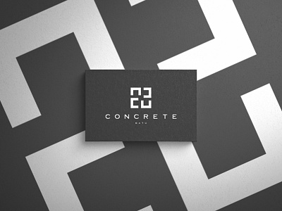 CONCRETE BATU 3d branding design graphic design logo logodesign logosimple logotype vector