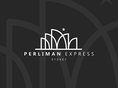 Perliman Express branding design graphic design logo logodes logodesign logosimple logotype ui vector