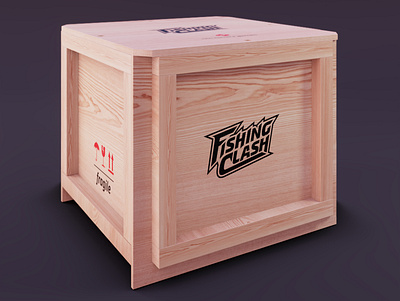 trophy box branding case mockup trophy wooden box