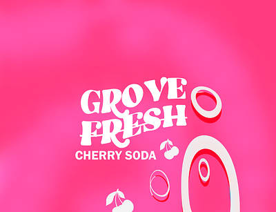 GROVE FRESH SODA CAN DESIGN branding can design design illustration logo product design sketch soda
