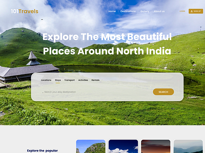 Travel Landing Page