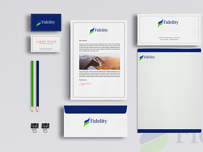 Rebranding of fidelity bank logo