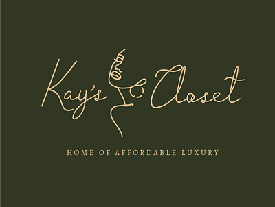 Rebranding for Kay’s closet branding design graphic design logo typography vector