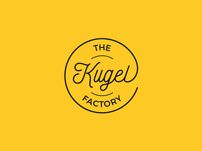 The Kugel Factory | Logo brand branding design food company identity logo logo design logotype