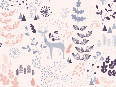 Winter/Autumn Wonderland | Pattern