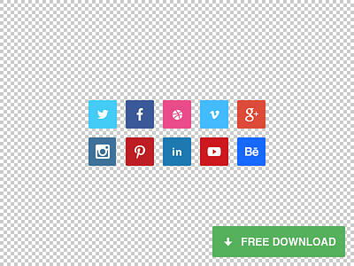 Tiny Social Icons - Download for free