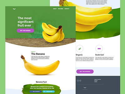 The Banana web banana design web webdesign website