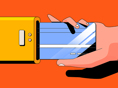 Bank Card Illustration 2