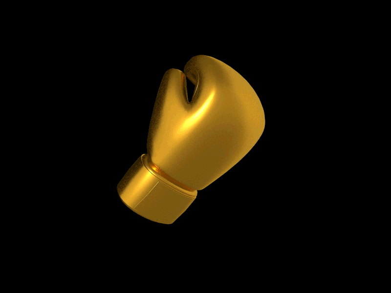 Glove boxing c4d glove motion