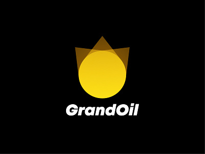 GrandOil Logo branding identity illustration logo logotype simple vector