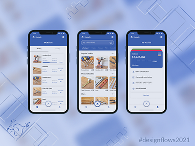 DIY Homely app (Do It Yourself application) designflows2021 branding design graphic design logo mobile typography ui ux vector