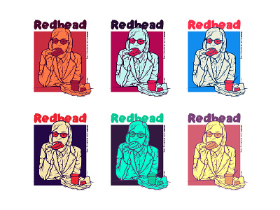 Redhead Girl Print (variants)