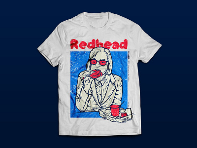 Redhead Girl Print (t-shirt)