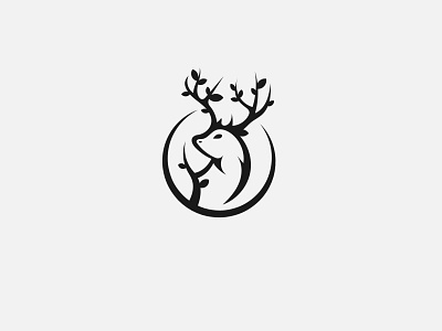 DEER LOGO INSPIRATION animation app art branding design graphic design icon illustration illustrator logo minimal typography vector website