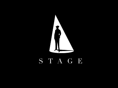 STAGE LOGO INSPIRATION animation art brand branding design graphic design illustration illustrator logo logo design minimal vector