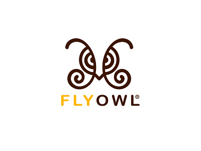Butterfly and owl logo inspiration