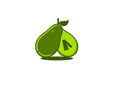 Illustration Provitamin (A) avocado design for inspiration