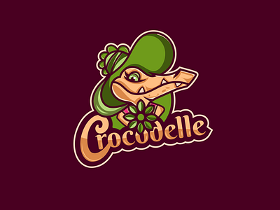 mascot logo design crocodile animal art branding cartoon colors crocodile design dribbbleinspiration graphic design illustration illustrator inspiration logo logos mascot minimal sticker typography vantage vector