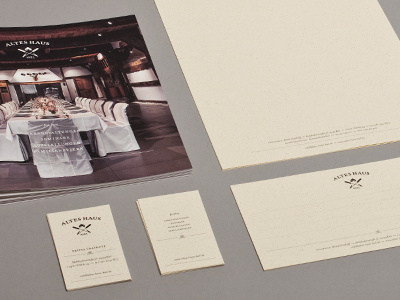 Altes Haus Kiel Corporate Design 2013 branding corporate design letterhead