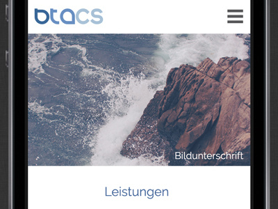 Btacs 2015 Mobile Home browser btacs design germany internet kiel rwd ui ux website