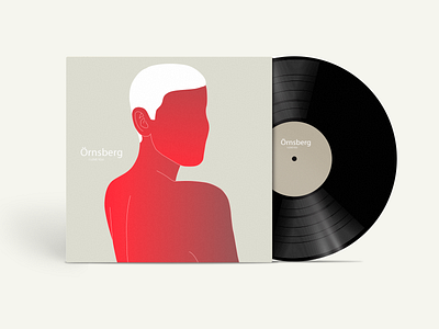 Ornsberg Record Sleeve branding design flat graphic design illustration vector