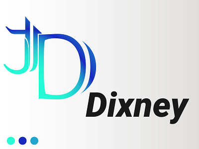 Dixney  td latter logo