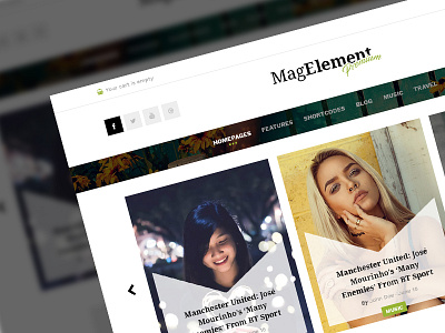 MagElement blog magazine news portal premium