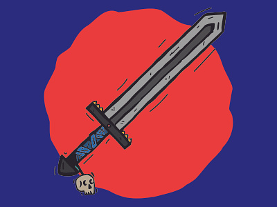 Goblin Slaya - Sword Illustration adobe fantastic fantasy illustration illustrator sword