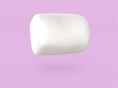 Floating marshmallow