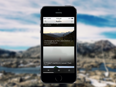 Explore/Feed view feed outdoors photos stories