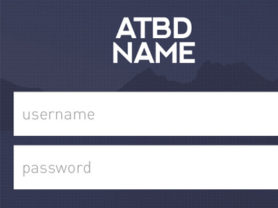 app login - name tbd