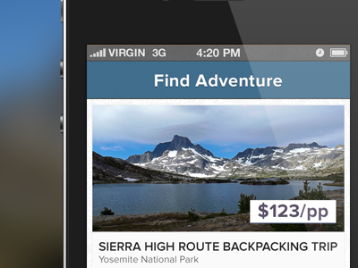 adventure app adventure concept discover sierra yosemite