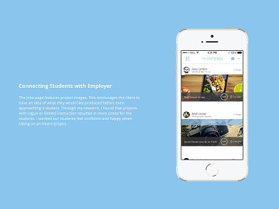 Intern 3 app branding design illustration ui ux