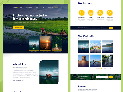 TravelBD Landing Page