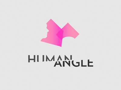 Human Angle // Branding branding design geometry logo polygon video series vox