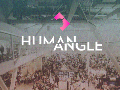 more Human Angle branding design geometry logo polygon video series vox