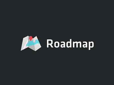 Roadmap Logo branding logo map vox