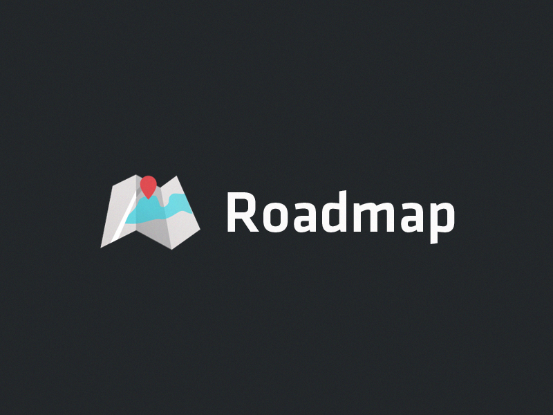 Roadmap Logo vox branding map logo